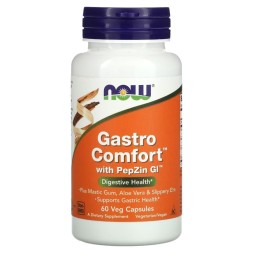 Специальные добавки NOW Gastro Comfort   (60 vcaps)