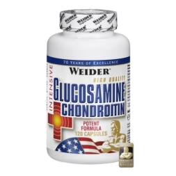 БАД для укрепления связок и суставов Weider Glucosamine Chondrotin  (120 капс)