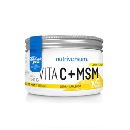 Комплексы витаминов и минералов PurePRO (Nutriversum) Vita C+MSM   (150g.)