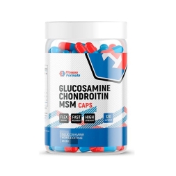 БАД для укрепления связок и суставов Fitness Formula Glucosamine Chondroitin MSM   (120 капс)