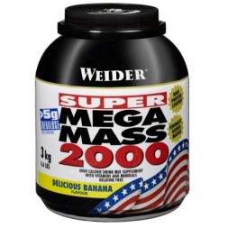 Спортивное питание Weider Mega Mass 2000  (3000 г)