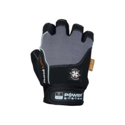 Мужские перчатки для фитнеса и тренировок Power System PS-2580 перчатки  (Черно-серый)