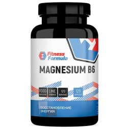 Комплексы витаминов и минералов Fitness Formula Magnesium B6  (120 капс)
