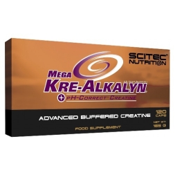 Креатин Scitec Mega Kre-Alkalyn  (120 капс)