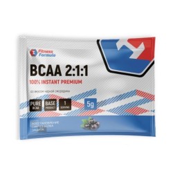 Порционные BCAA Fitness Formula 100% BCAA 2:1:1 Premium  (5 г)