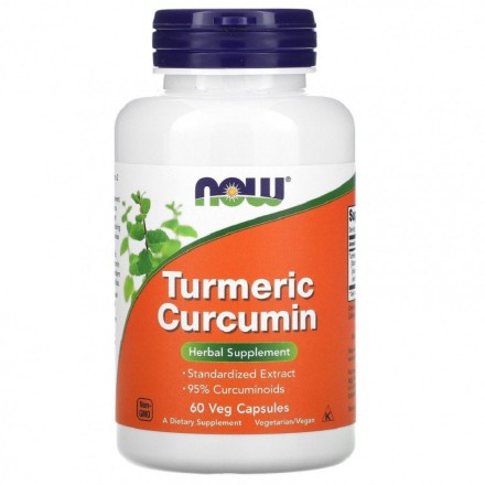Куркумин NOW Curcumin  (60 caps.)