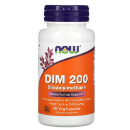 Антиоксиданты  NOW DIM 200  (90 vcaps)