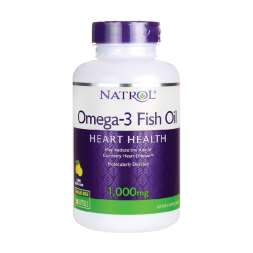 БАДы для мужчин и женщин Natrol Omega 3 Fish Oil 1000 мг  (150 капс)