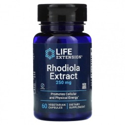Специальные добавки Life Extension Rhodiola Extract 250 mg   (60 vcaps)