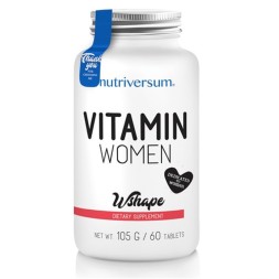 Комплексы витаминов и минералов PurePRO (Nutriversum) Multivitamin For Women   (60t.)