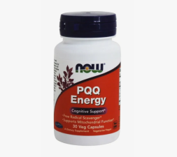 Комплексы витаминов и минералов NOW PQQ Energy   (30 vcaps)